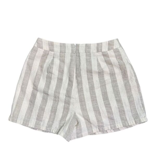 MAJORELLE White and Tan Striped Skirt - Picture 3 of 7